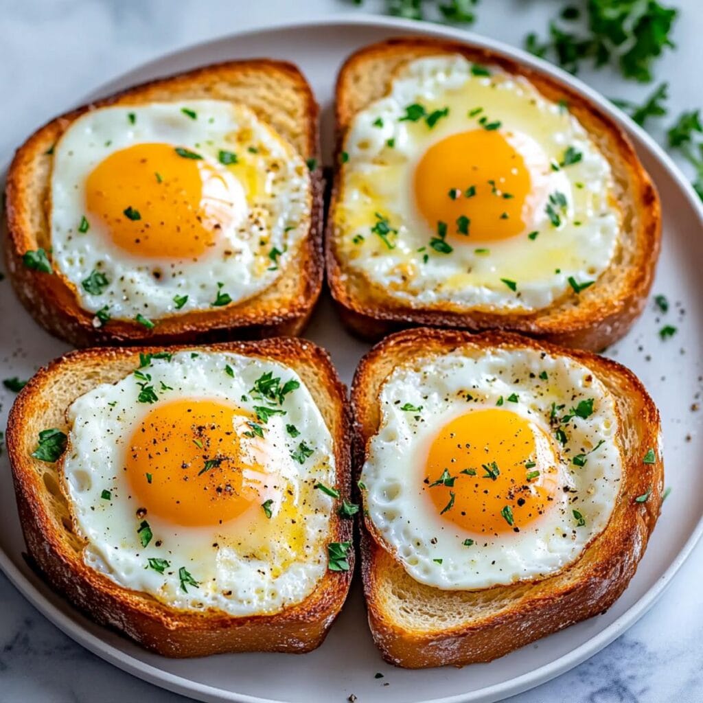 Air Fryer Egg and Cheese Toast