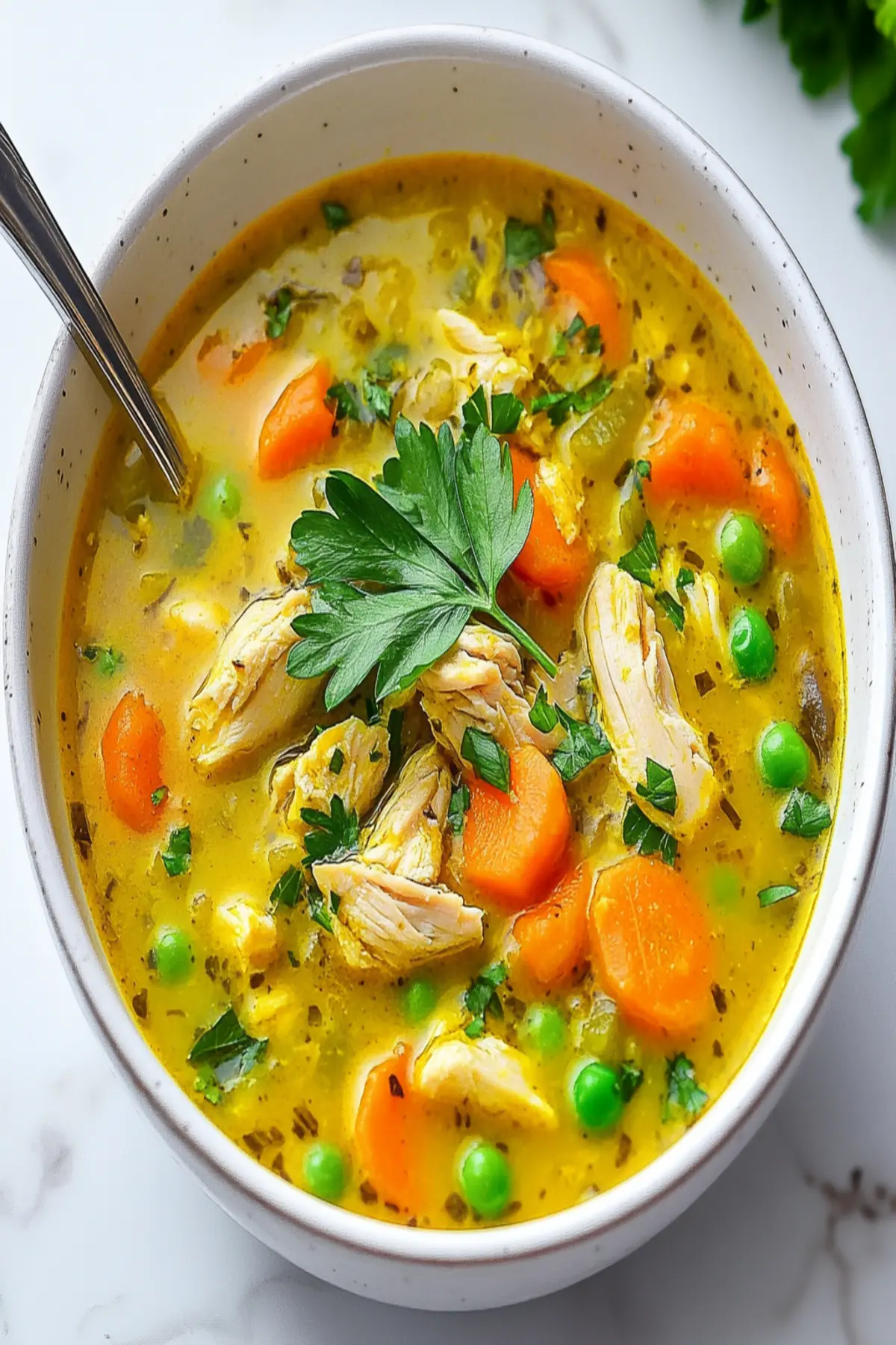 Anti Inflammatory Turmeric Chicken Soup