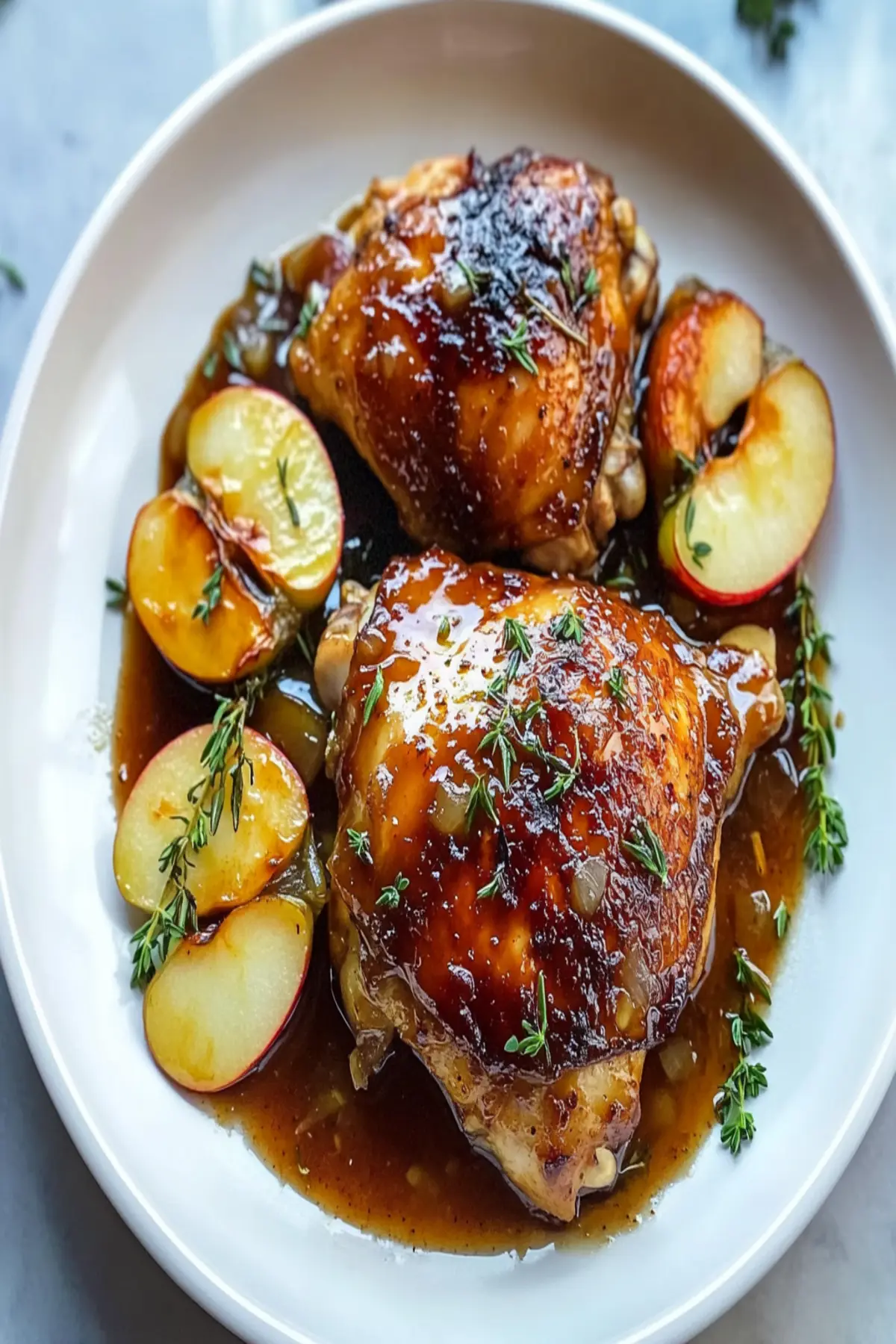 Apple Cider Glazed Chicken