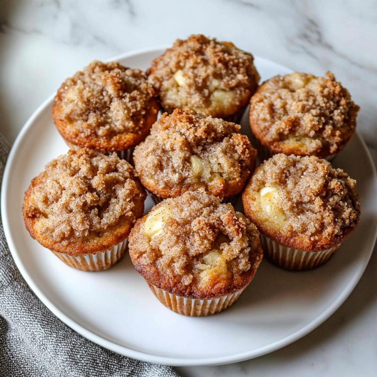 Apple Cinnamon Streusel Muffins