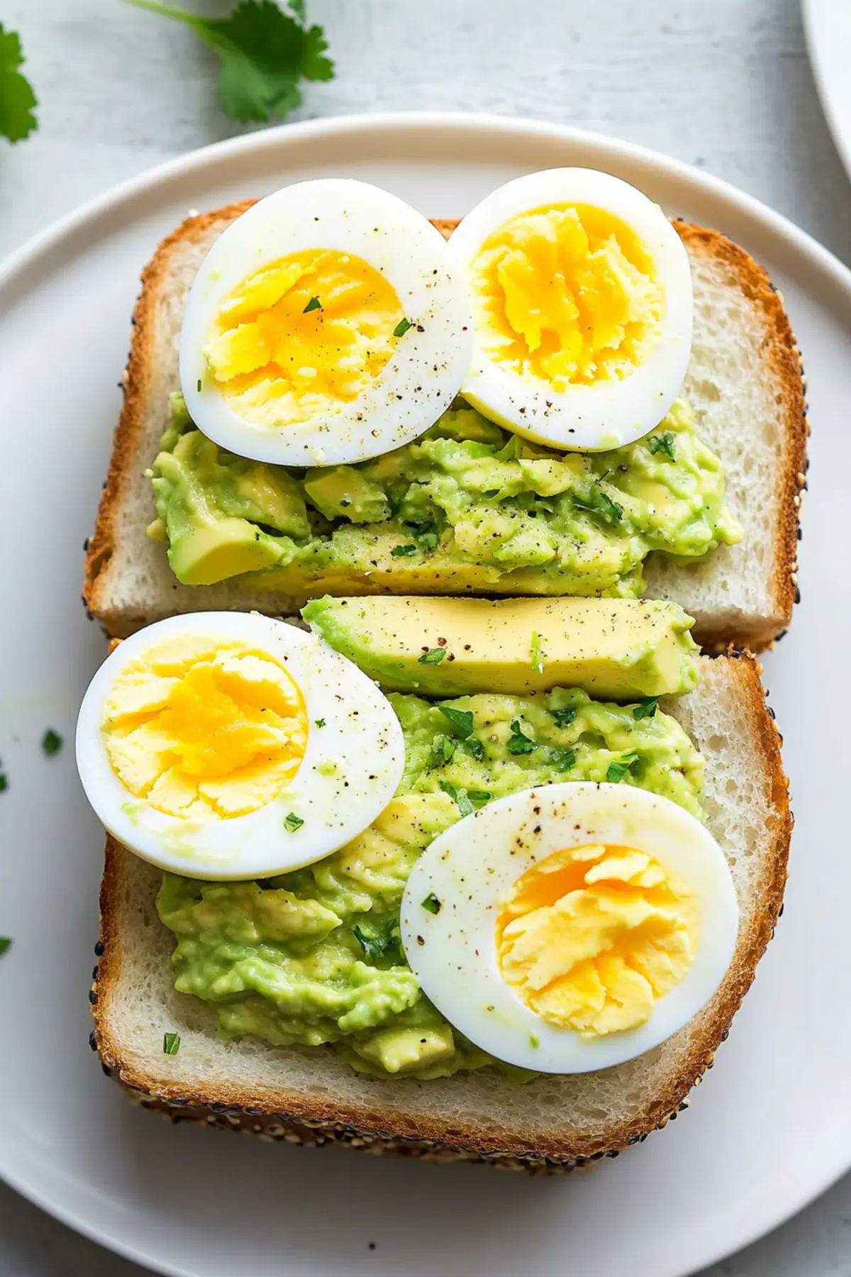 Avocado Egg Salad Sandwiches