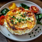 Baked Cottage Cheese Eggs