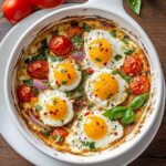 Baked Feta Eggs