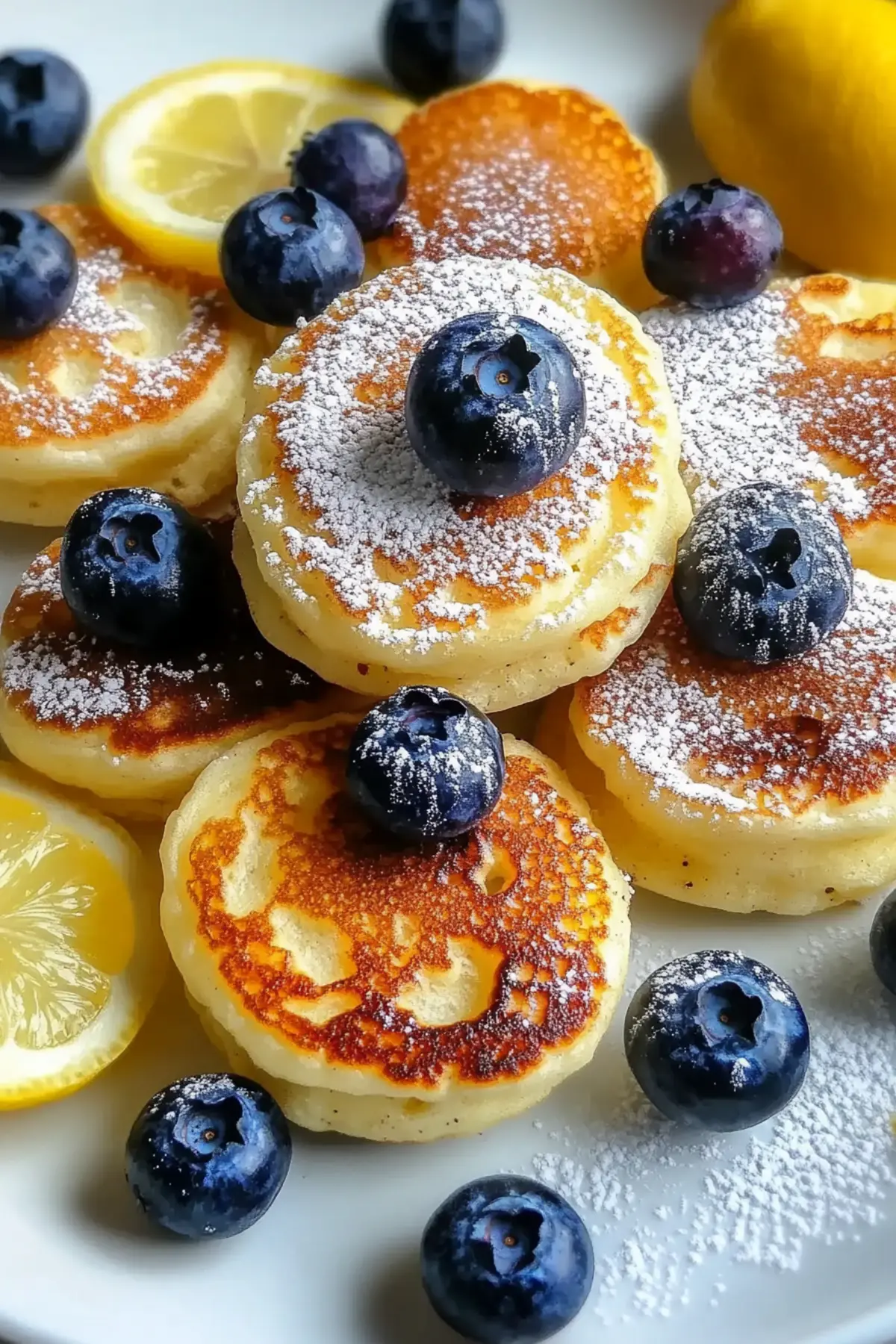 Blueberry Lemon Pancake Bites