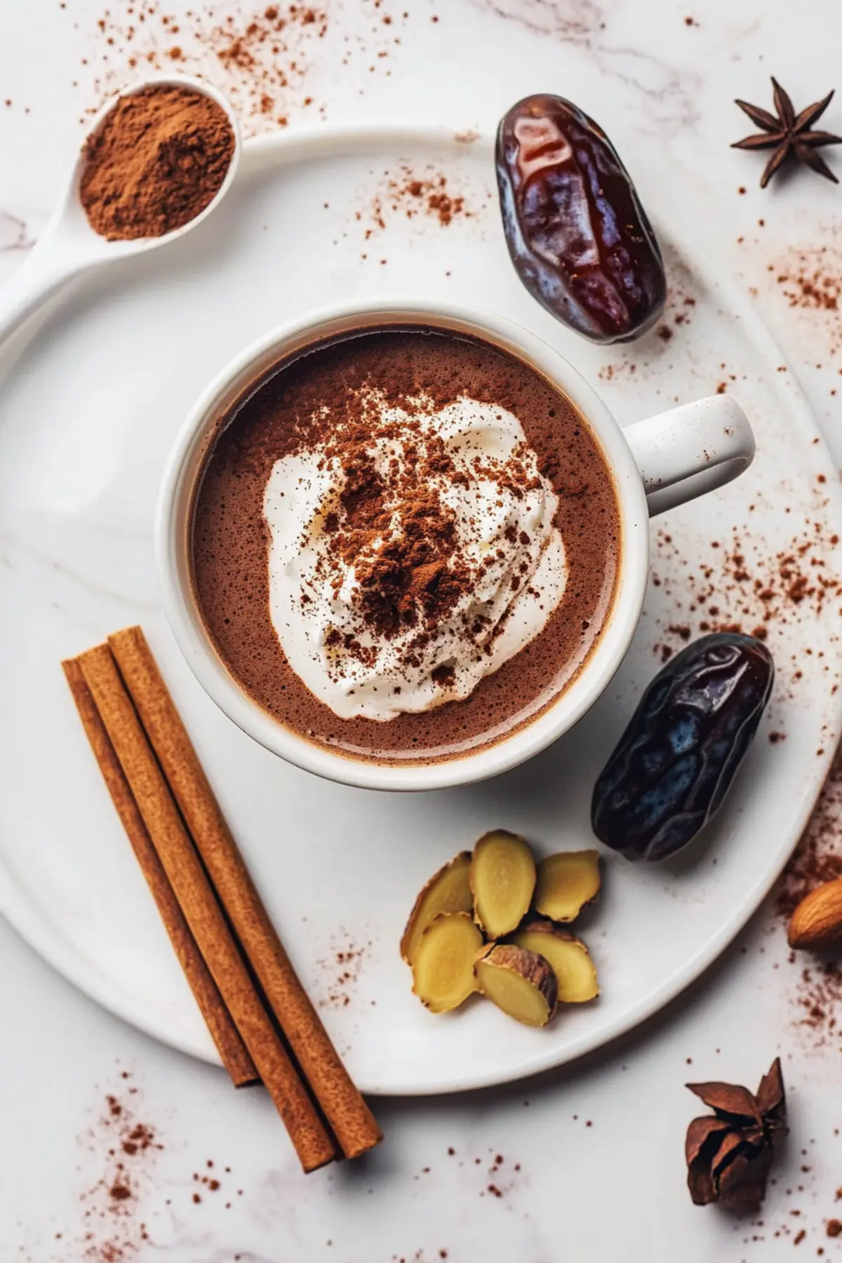 Chai-Spiced Hot Chocolate