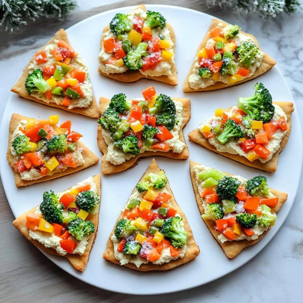 Christmas Tree Pizza
