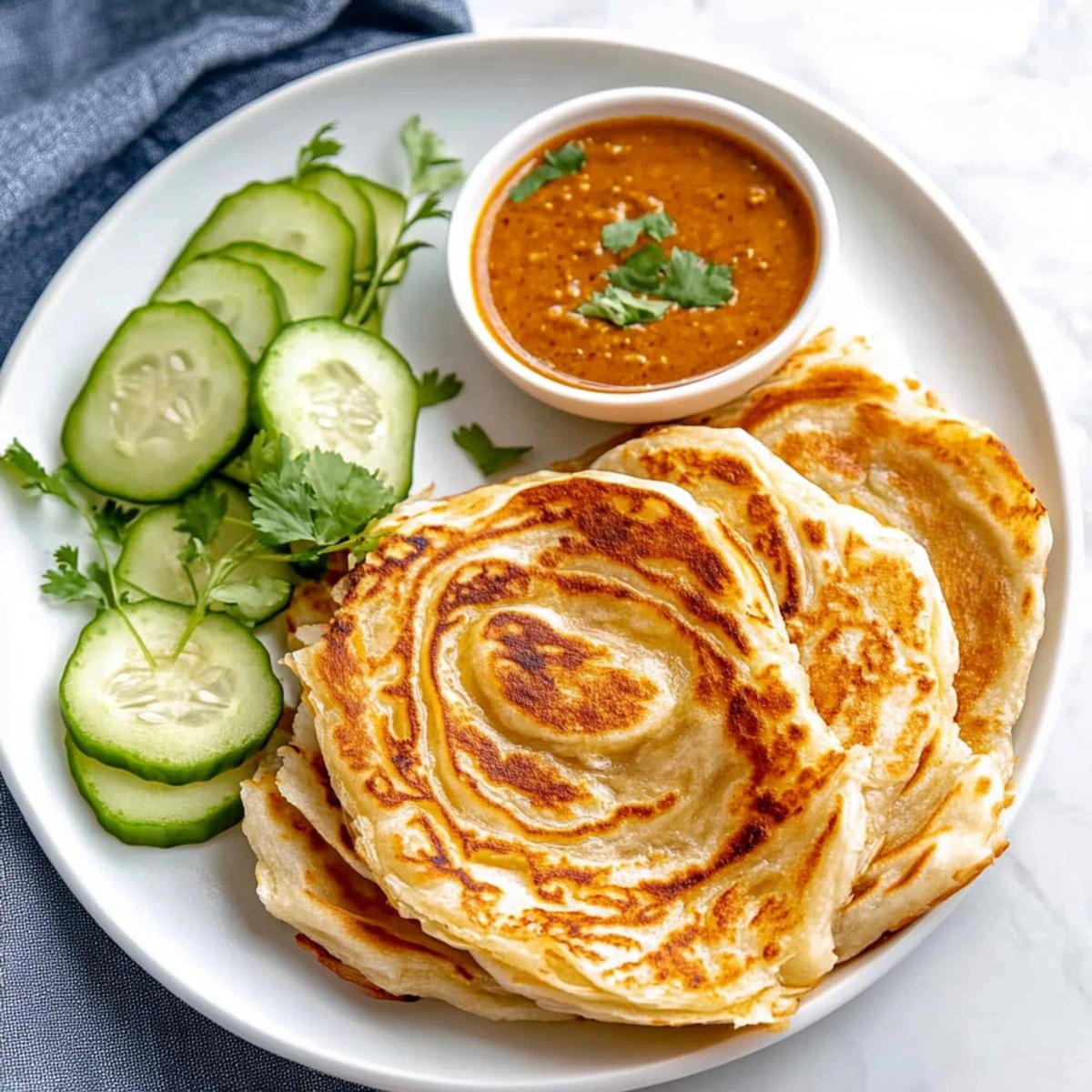 Flaky Roti Canai