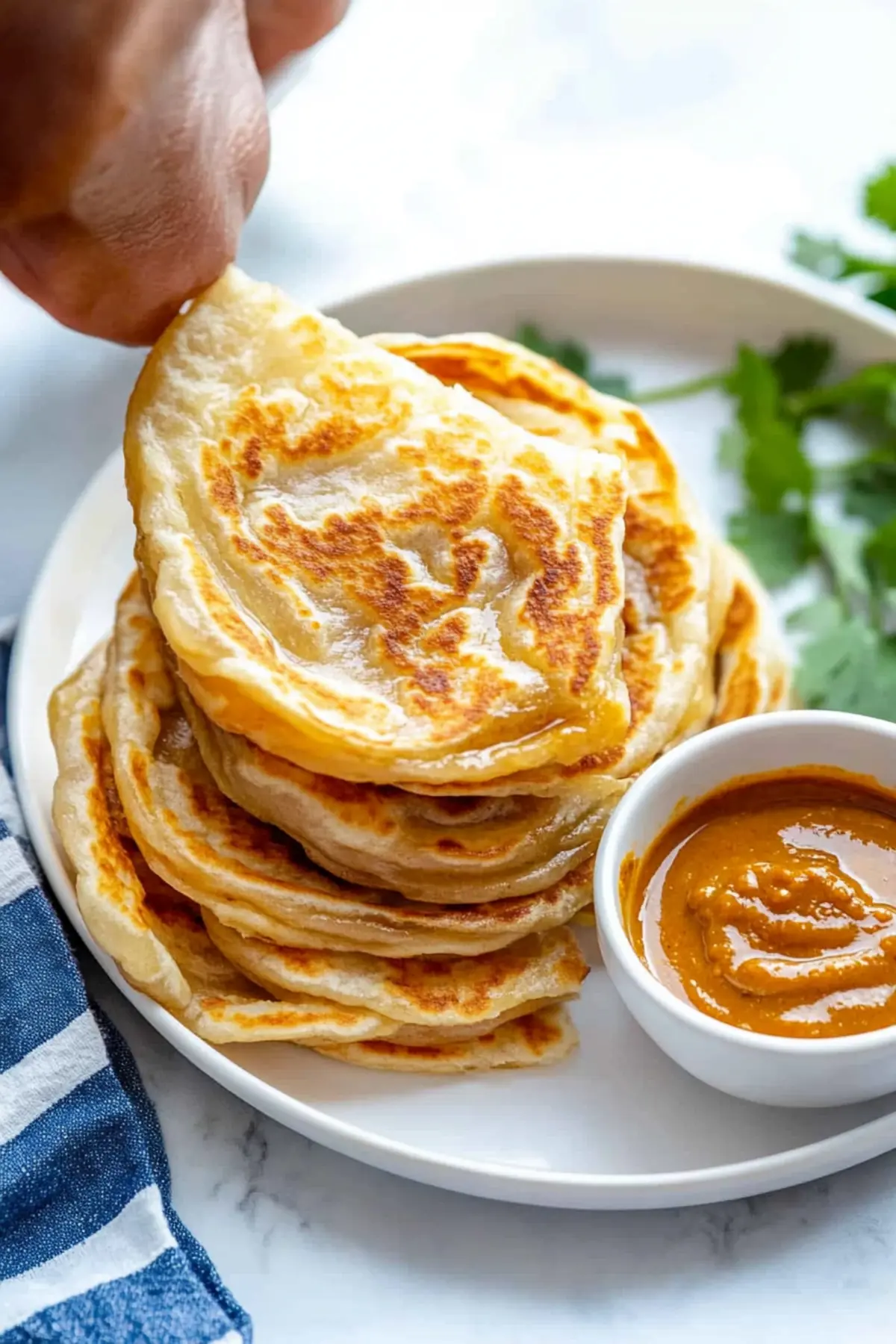 Flaky Roti Canai
