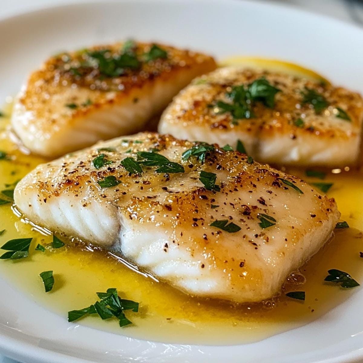 Lemon Butter Fish Fillet