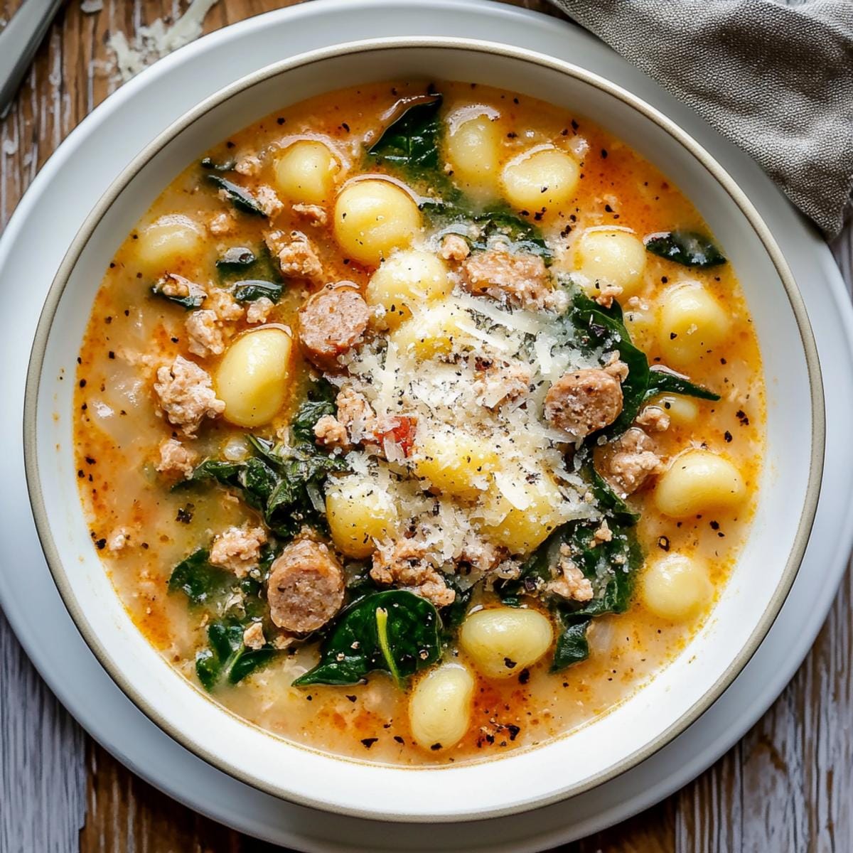 Marry Me Chicken Sausage Gnocchi Soup