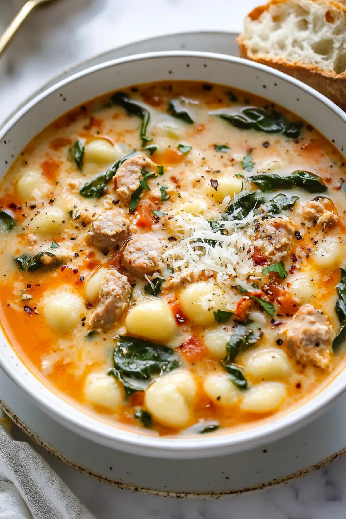 Marry Me Chicken Sausage Gnocchi Soup