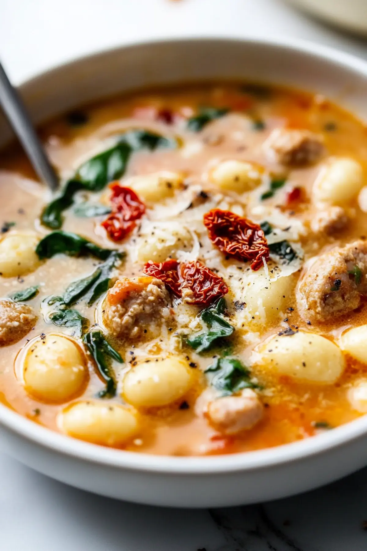 Marry Me Chicken Sausage Gnocchi Soup