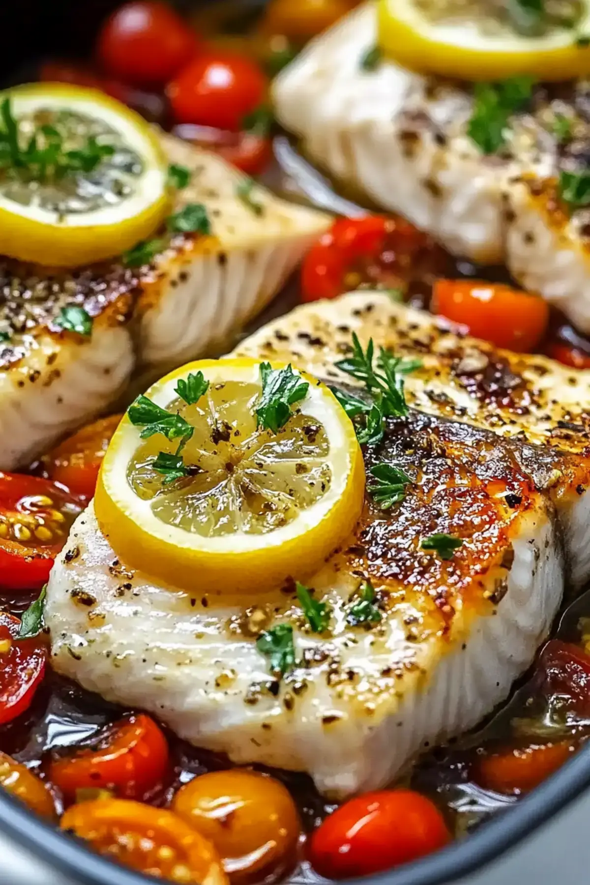 Mediterranean Baked Fish