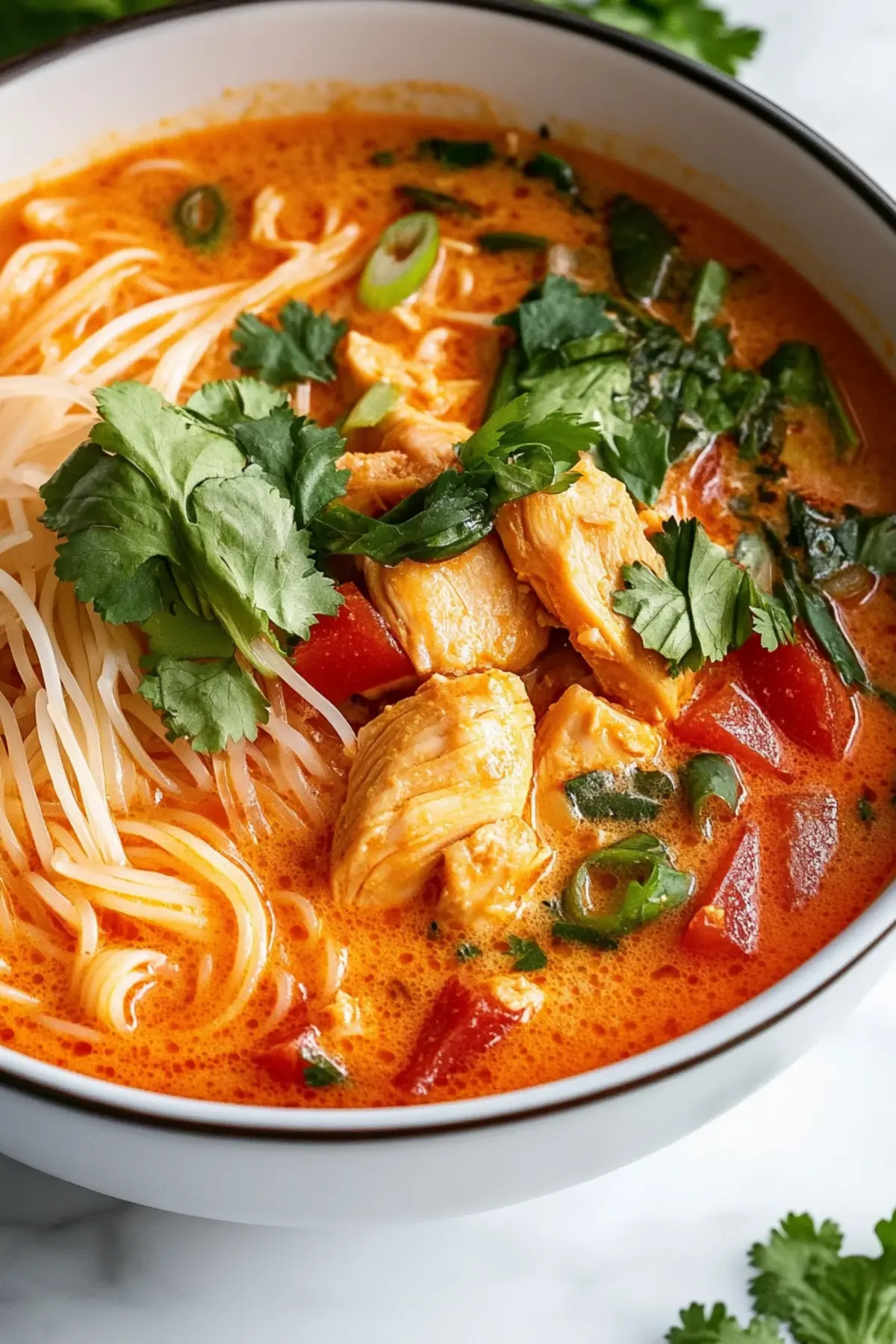 Thai Red Curry Noodle Soup