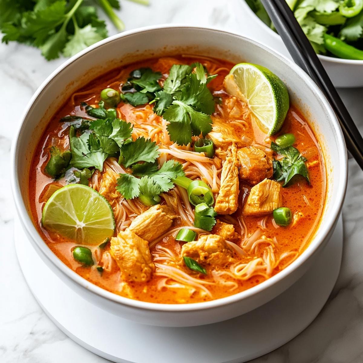 Thai Red Curry Noodle Soup