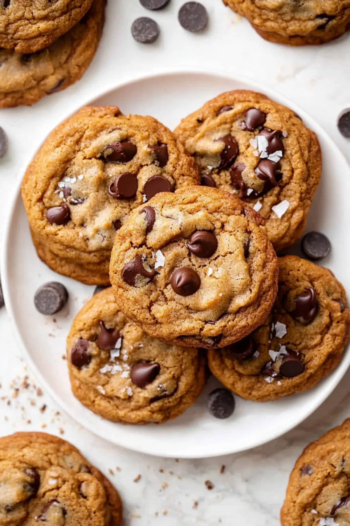 Thick & Chewy Pumpkin Chocolate Chip Cookies