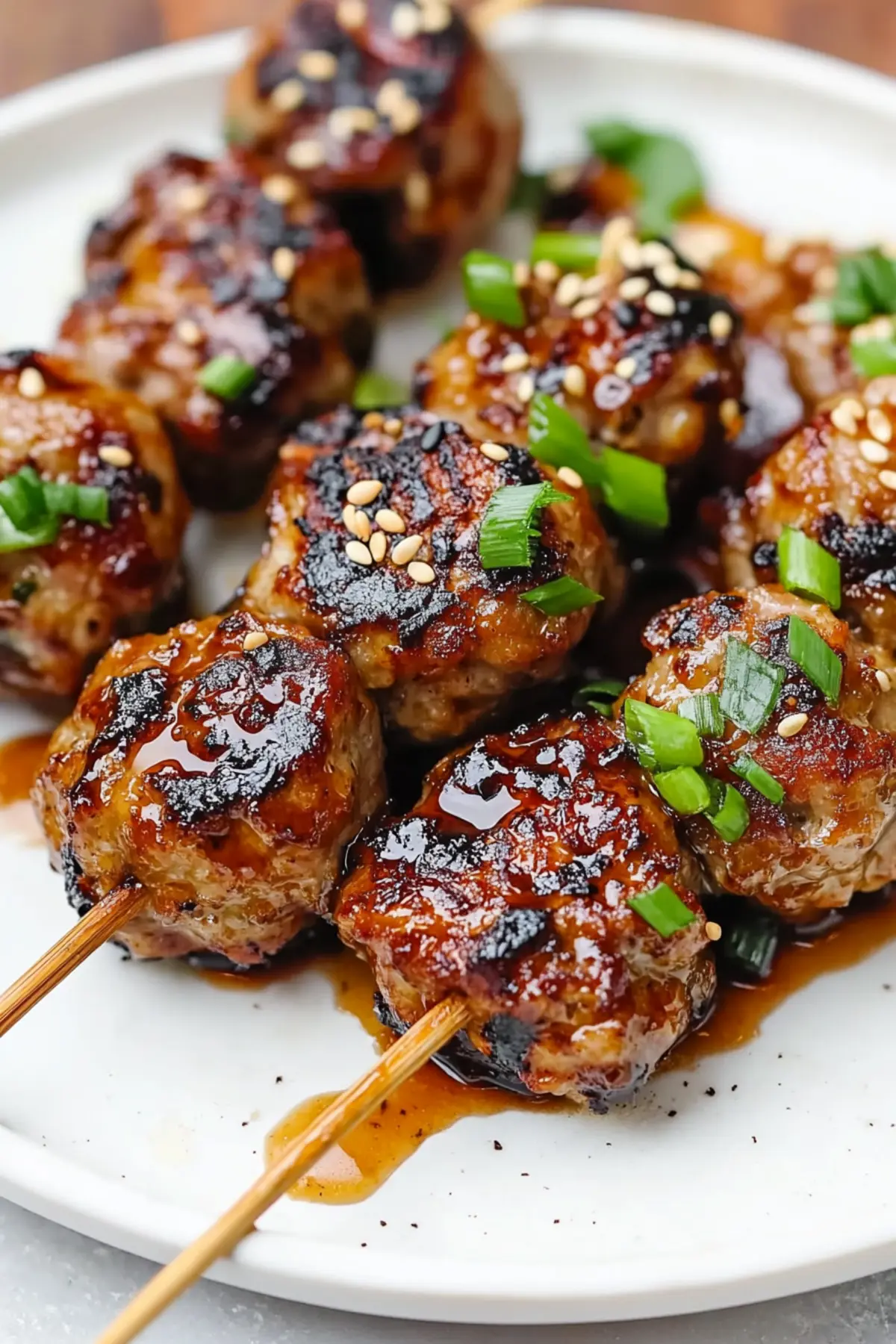 Tsukune (Japanese Chicken Meatballs)