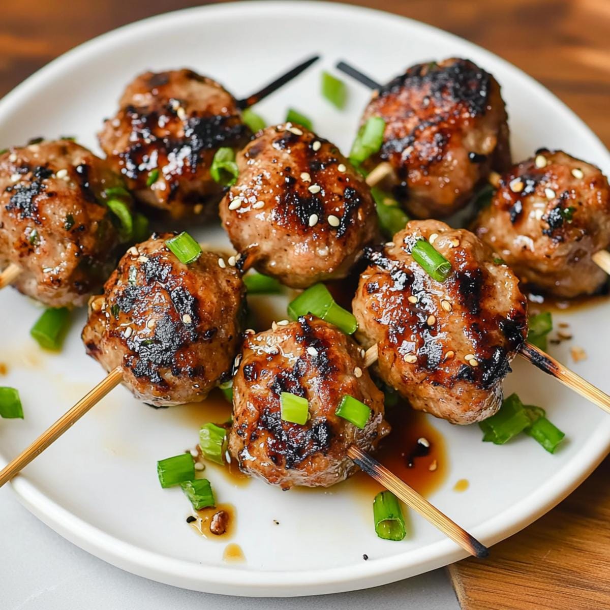 Tsukune (Japanese Chicken Meatballs)