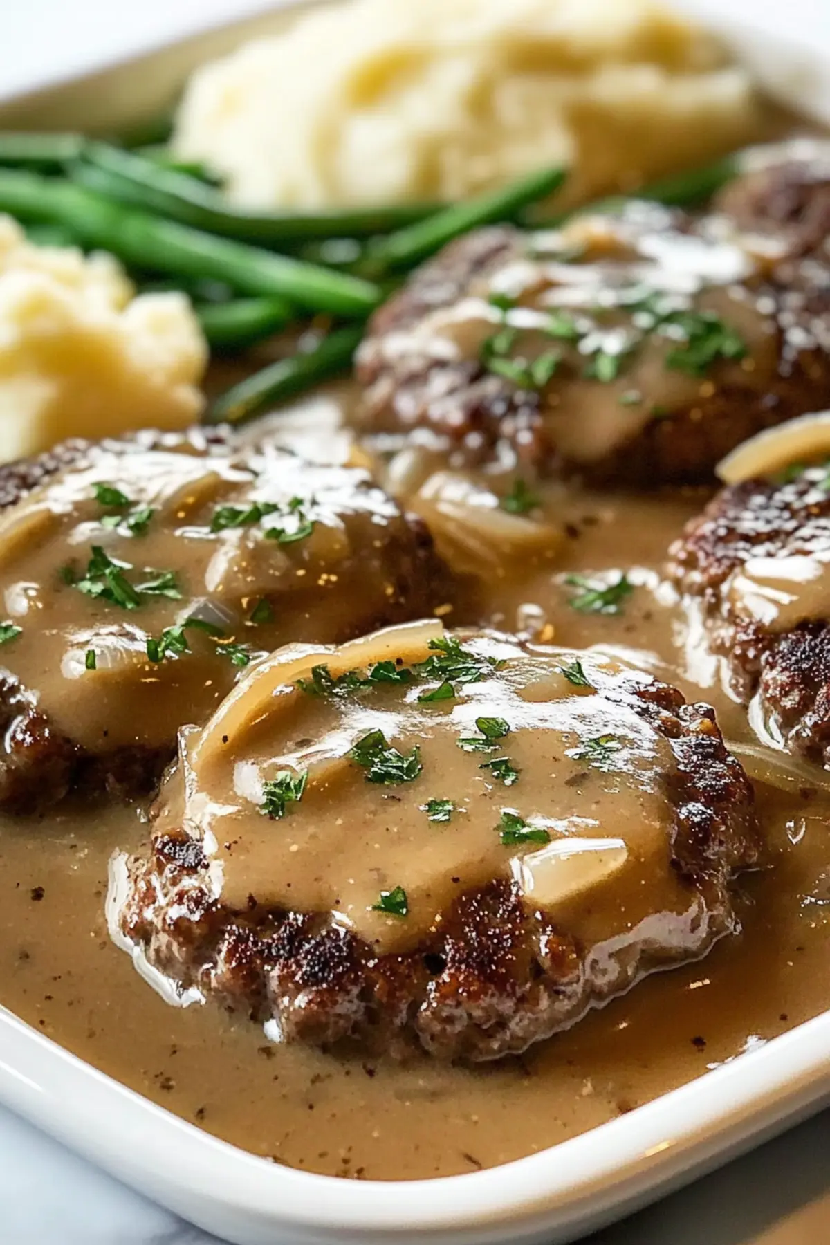 Amish Hamburger Steak Bake