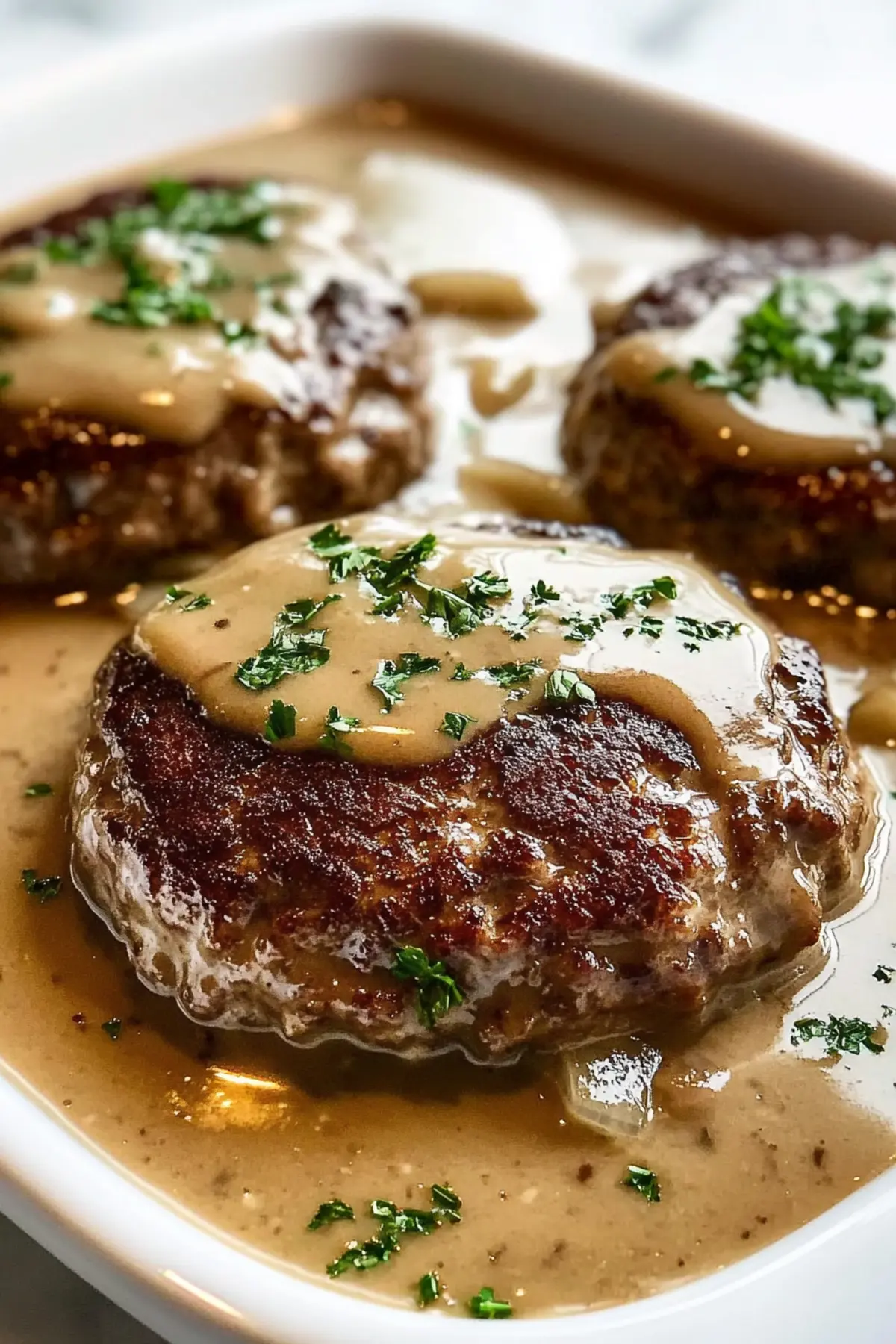 Amish Hamburger Steak Bake
