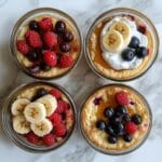 Baked Protein Pancake Bowls