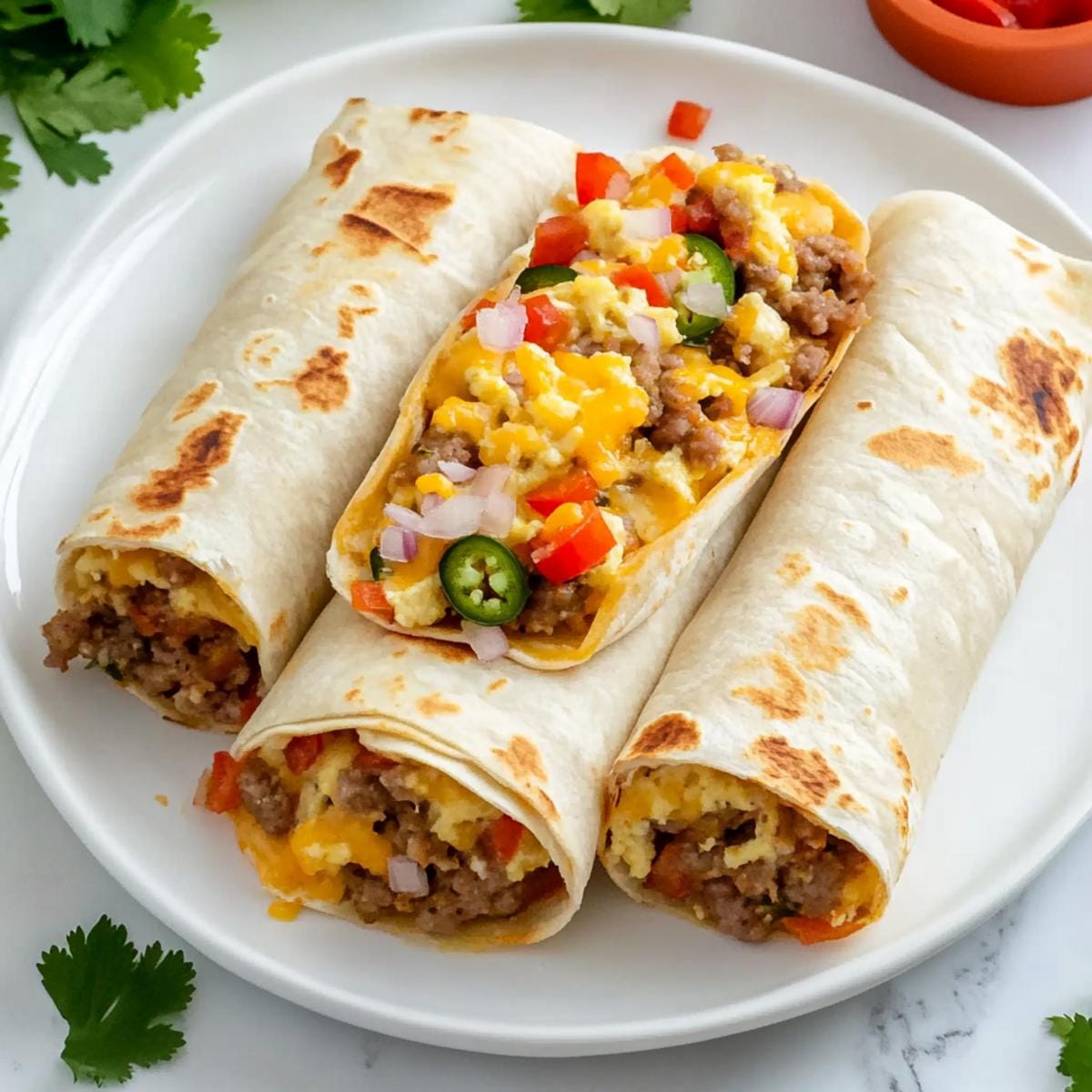 Breakfast Burritos
