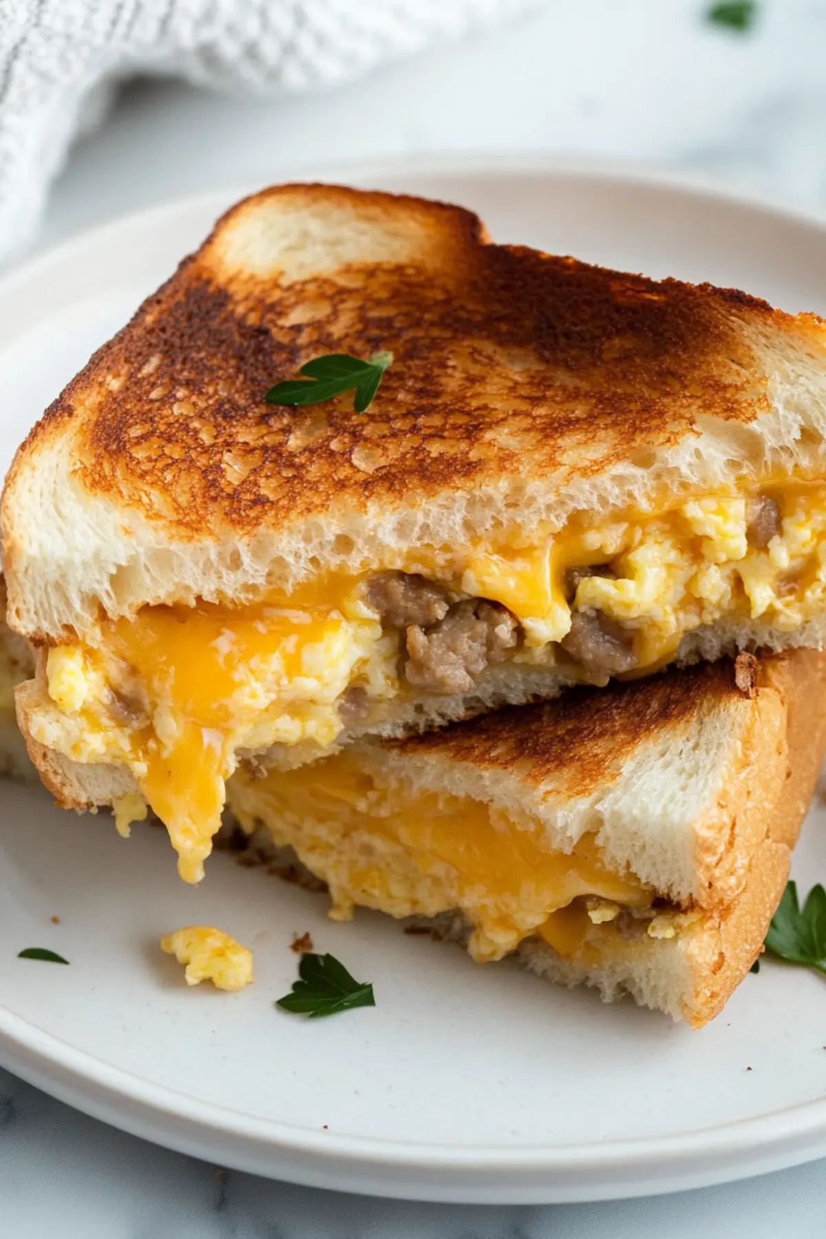 Breakfast Grilled Cheese