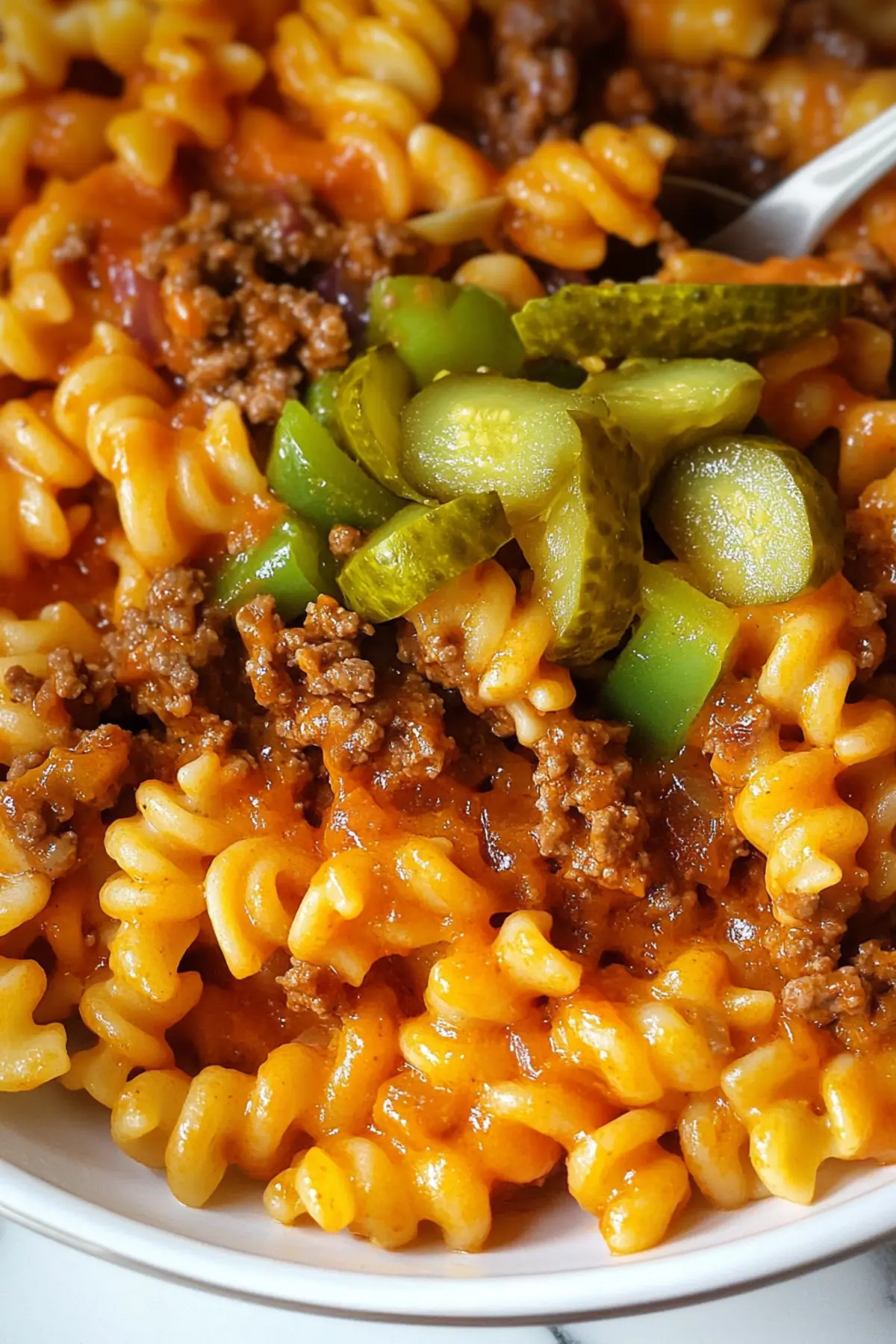 Cheeseburger Pasta