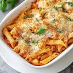 Chicken Parmesan Baked Pasta