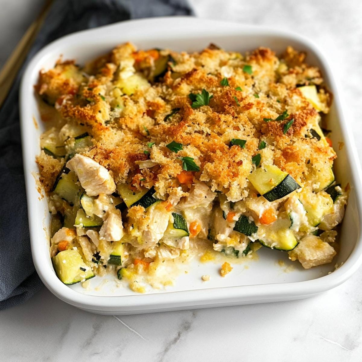 Chicken Zucchini Casserole
