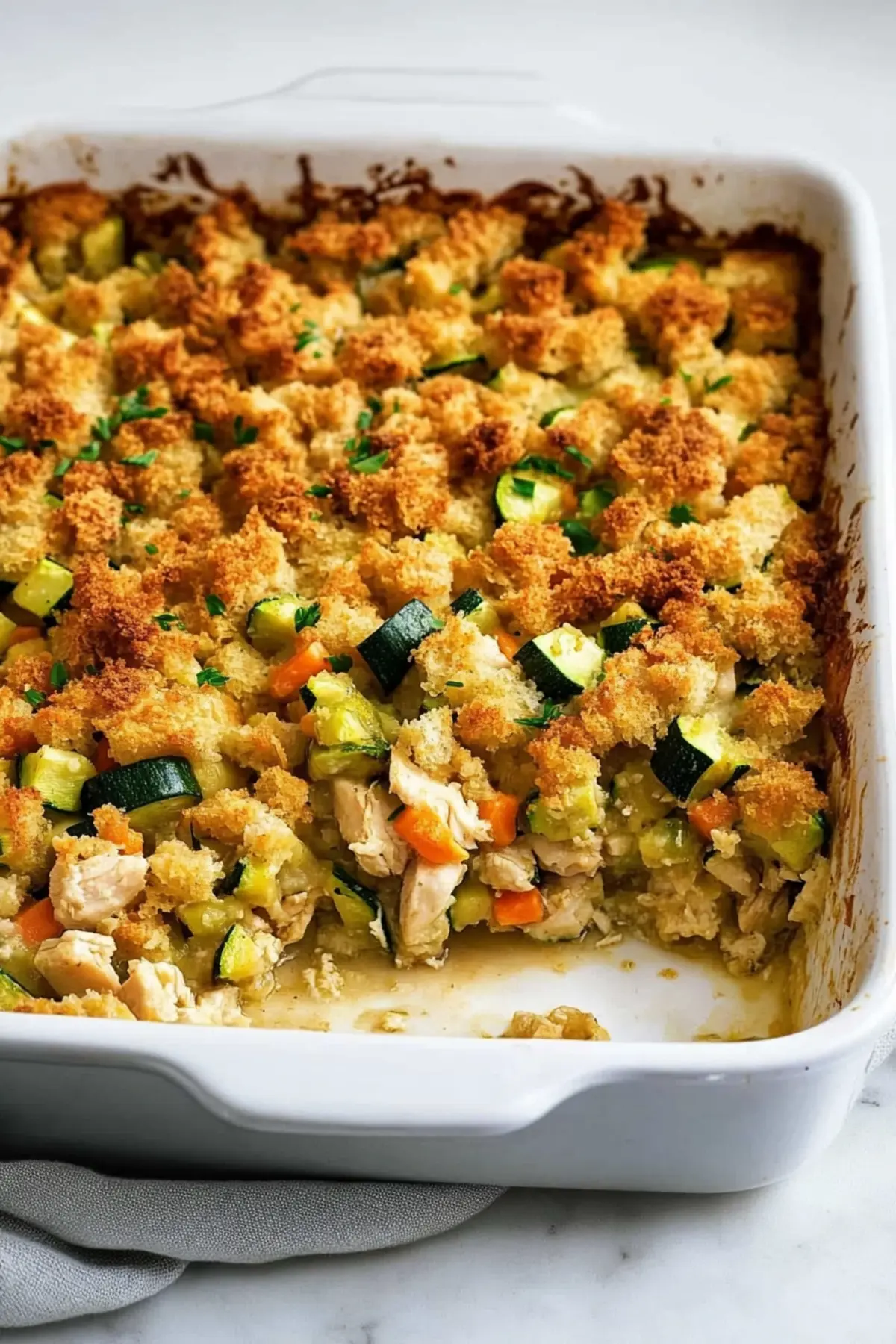 Chicken Zucchini Casserole
