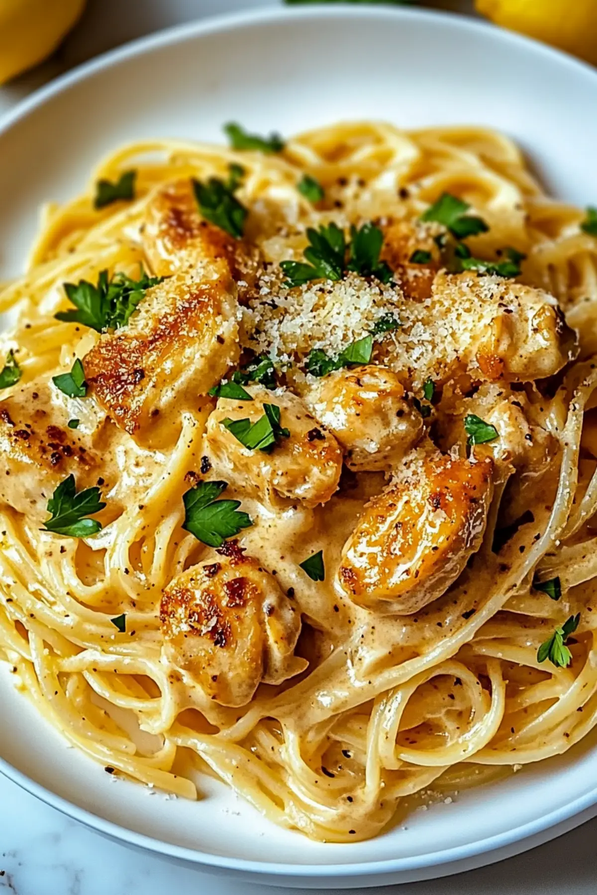 Cowboy Butter Chicken Linguine