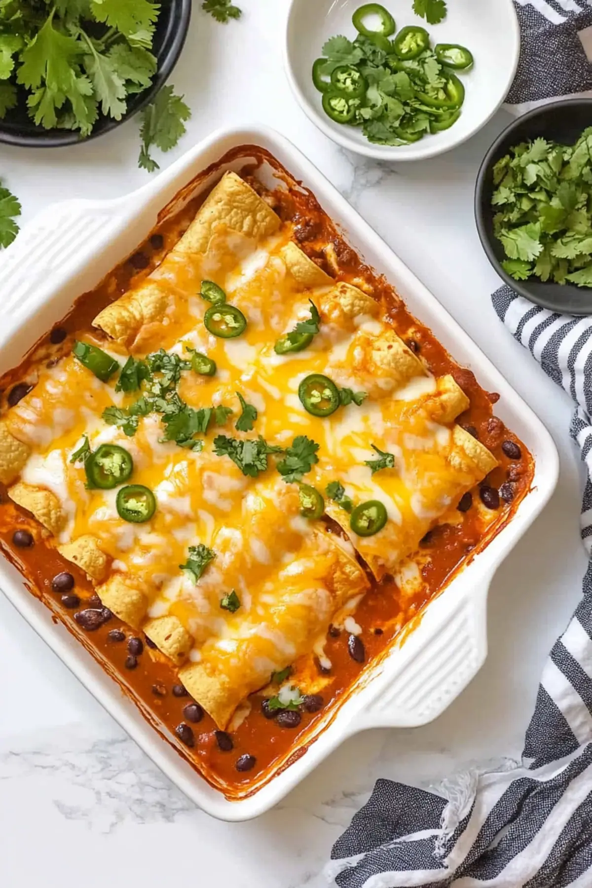 Frozen Burrito Casserole