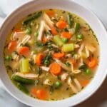 Leftover Turkey Soup