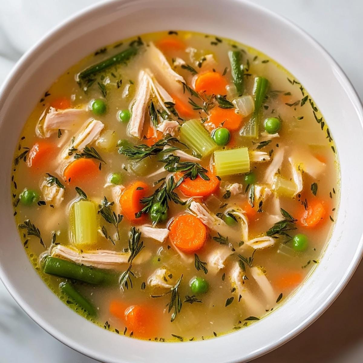 Leftover Turkey Soup