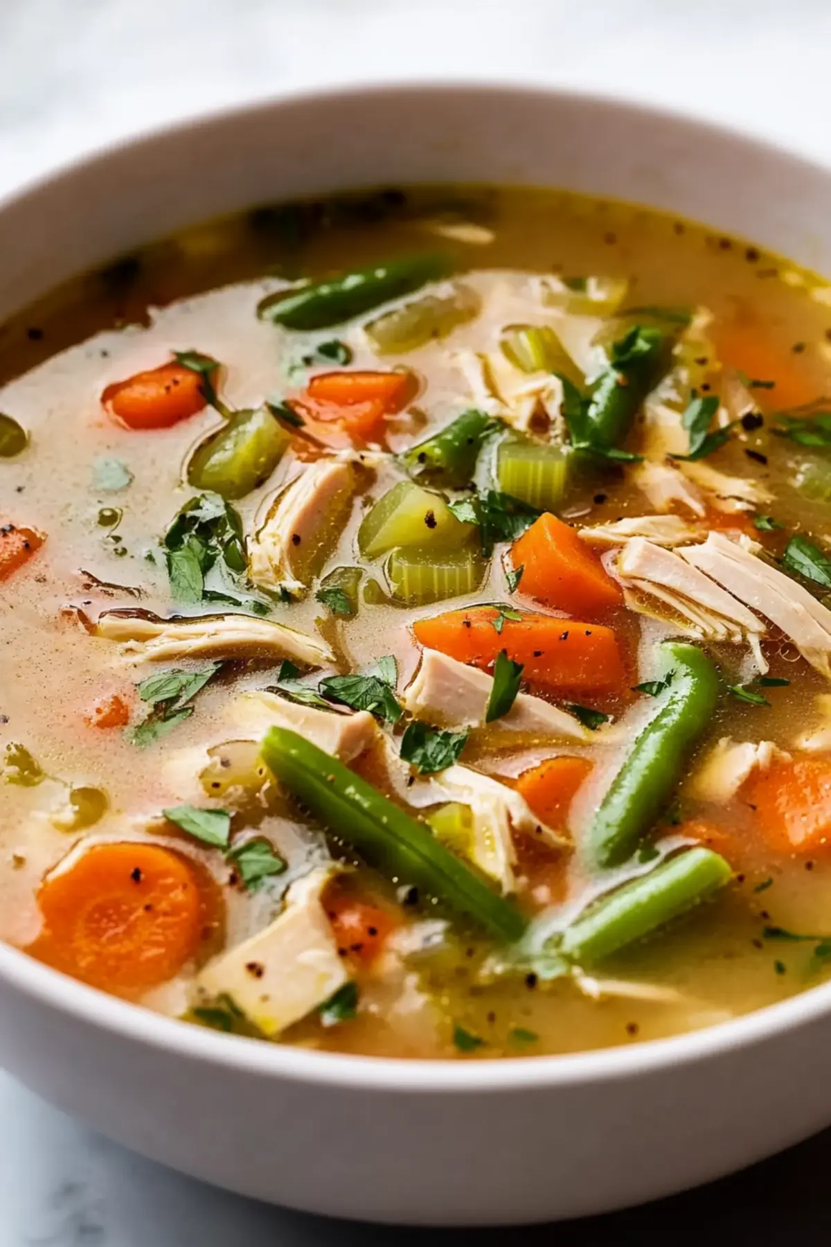 Leftover Turkey Soup