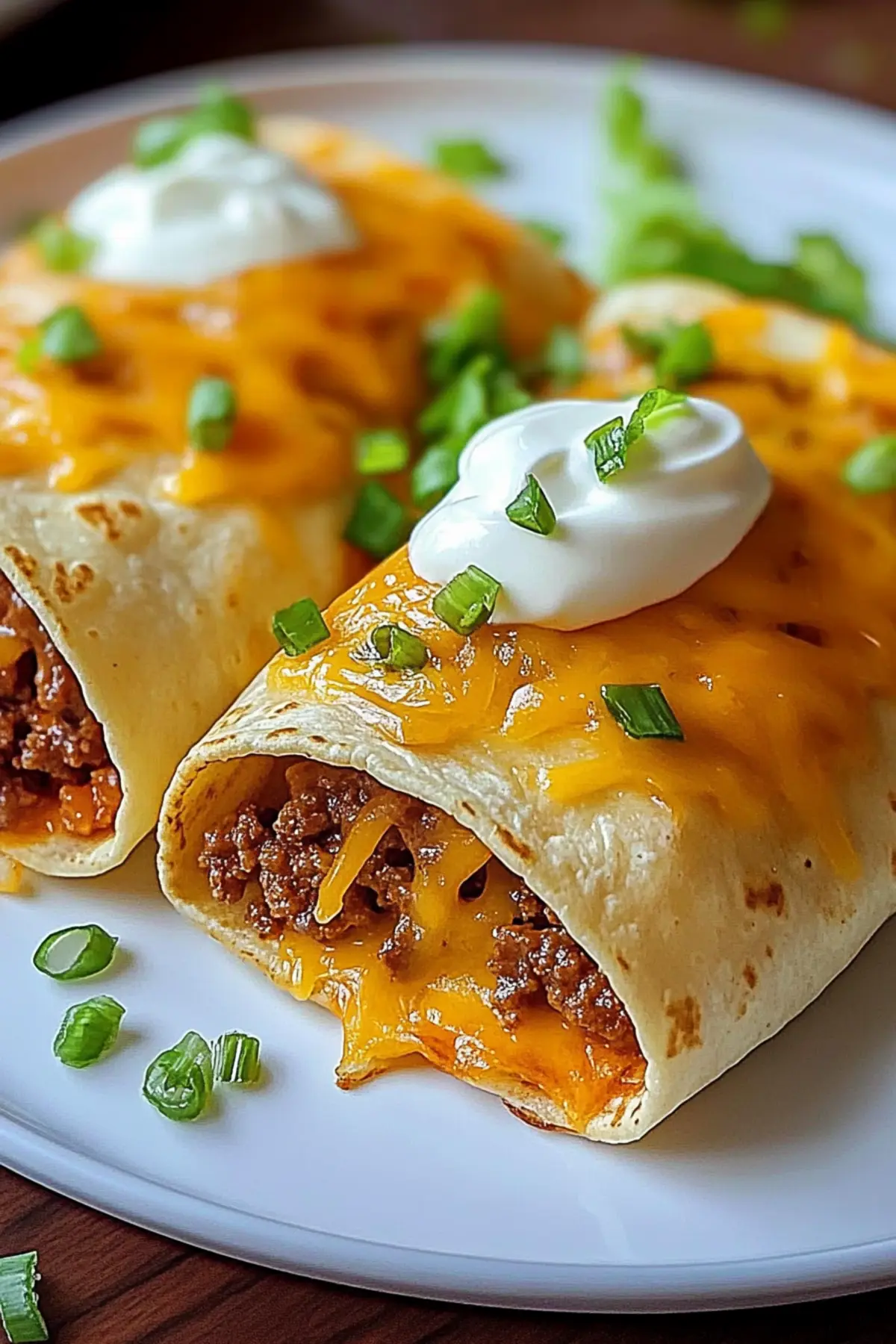 Loaded Cheesy Pocket Tacos