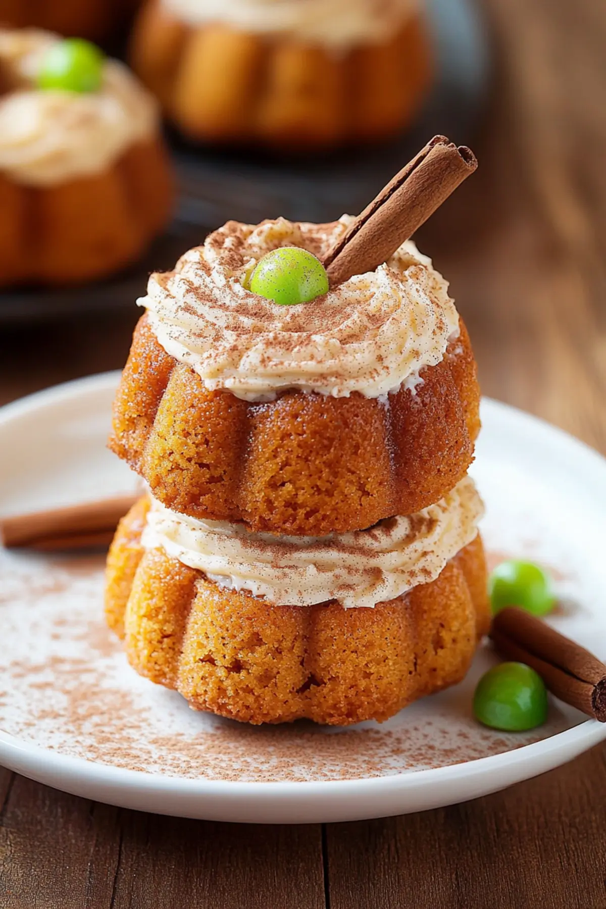 Mini Pumpkin Bundt Cakes