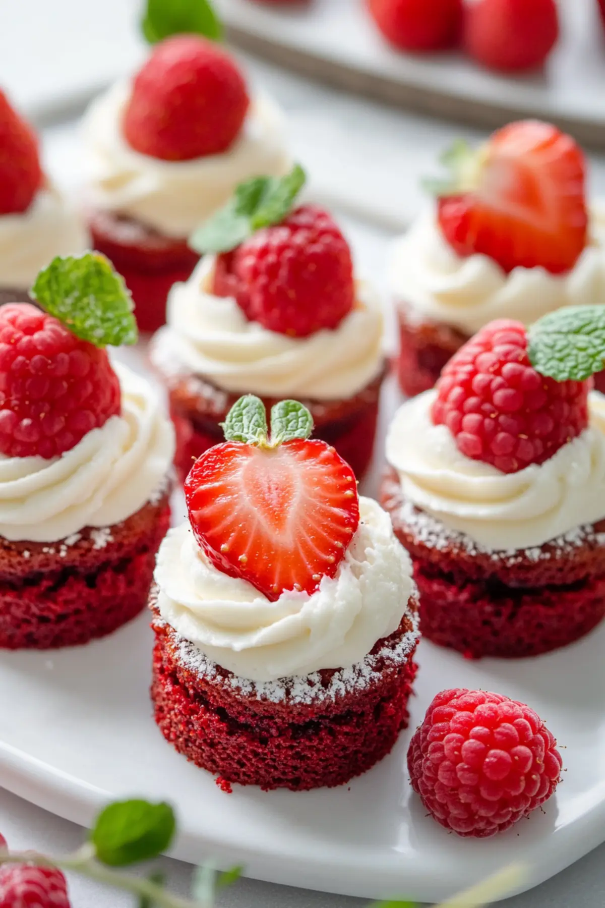 Mini Red Velvet Cakes