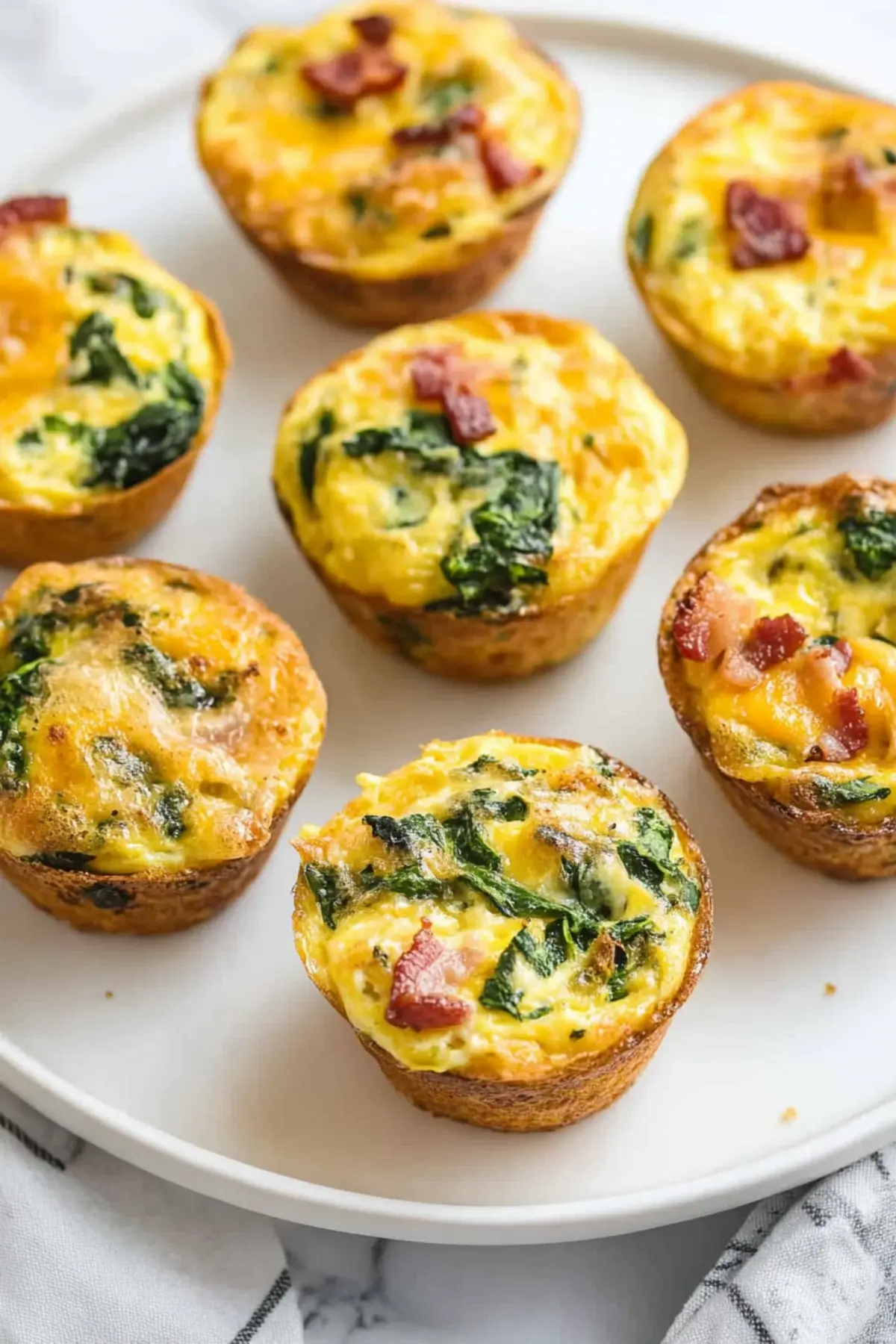 Spinach & Cheese Egg Muffins