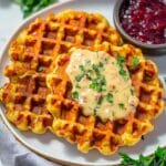 Stove Top Stuffing Waffles