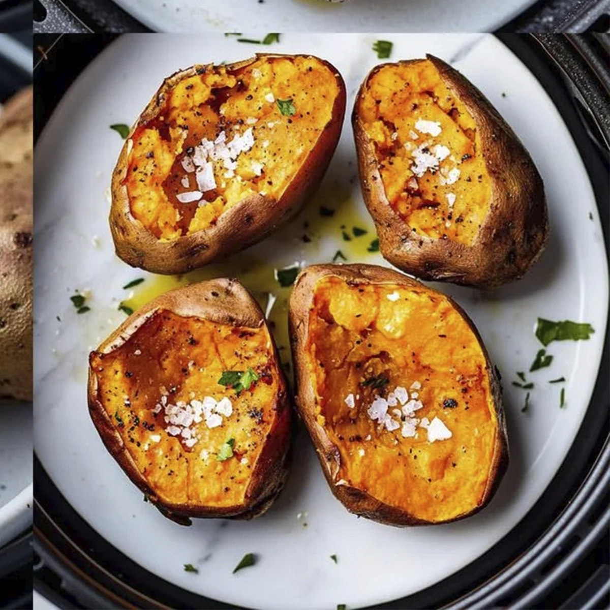 Air Fryer Baked Sweet Potato