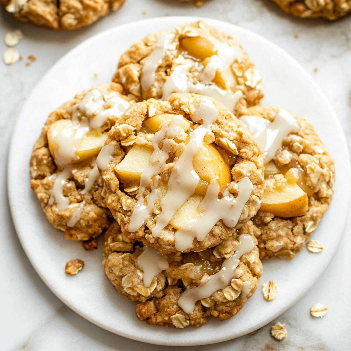 Apple Crisp Cookies