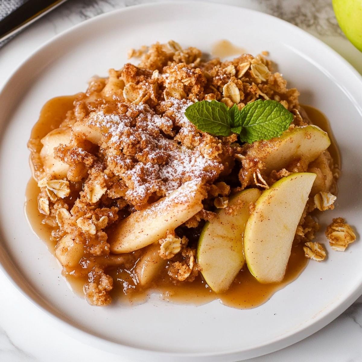 Apple Crisp With Oats