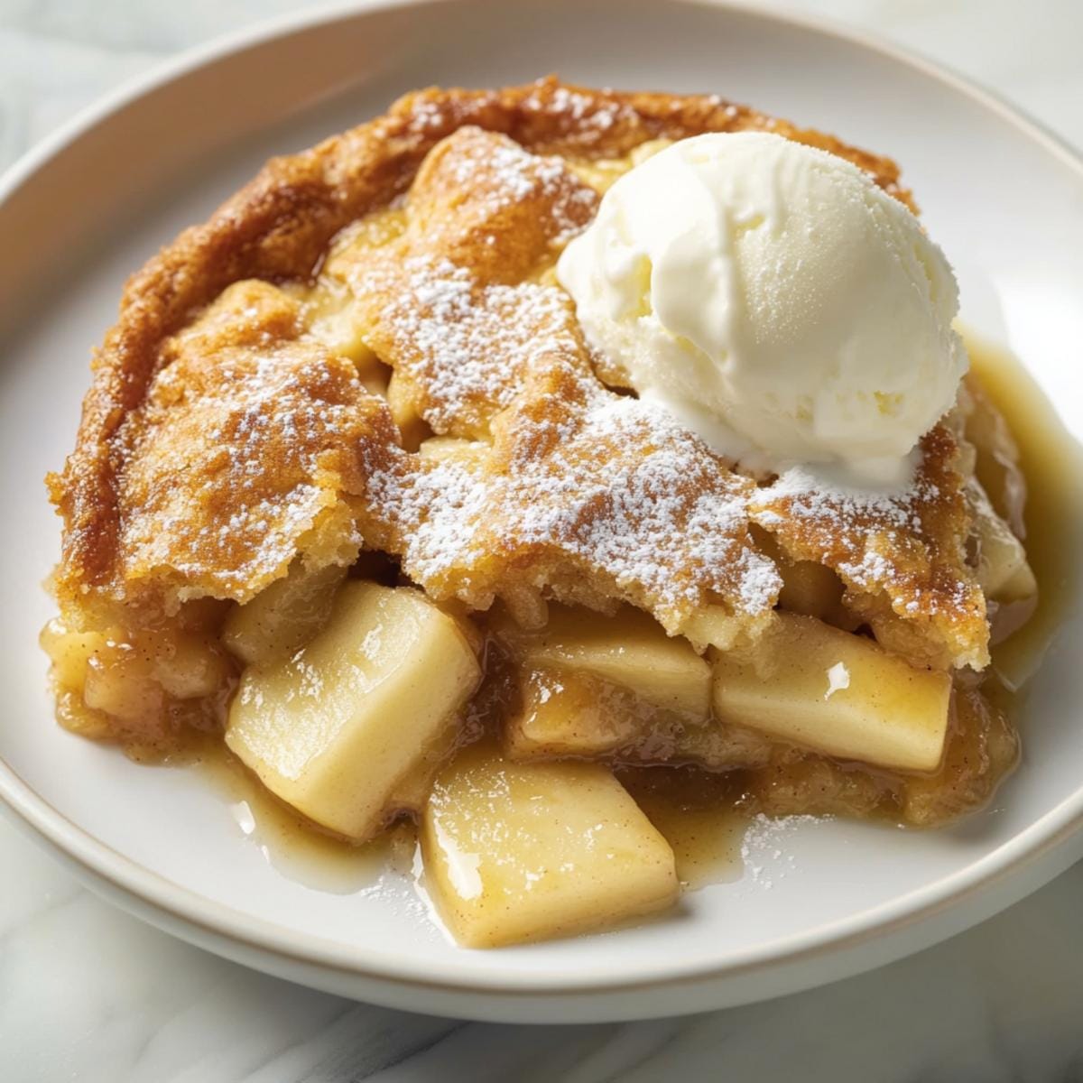 Apple Dump Cake