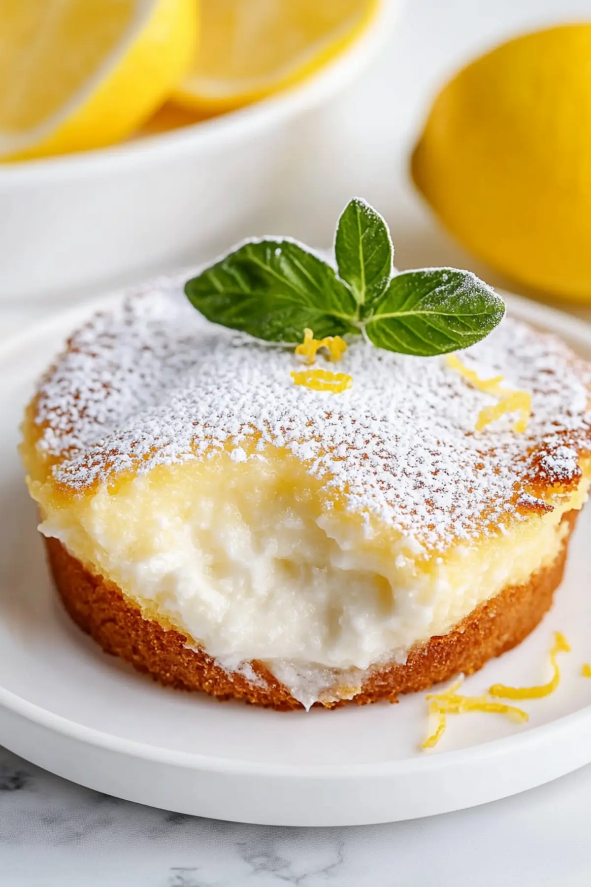 Baked Lemon Pudding