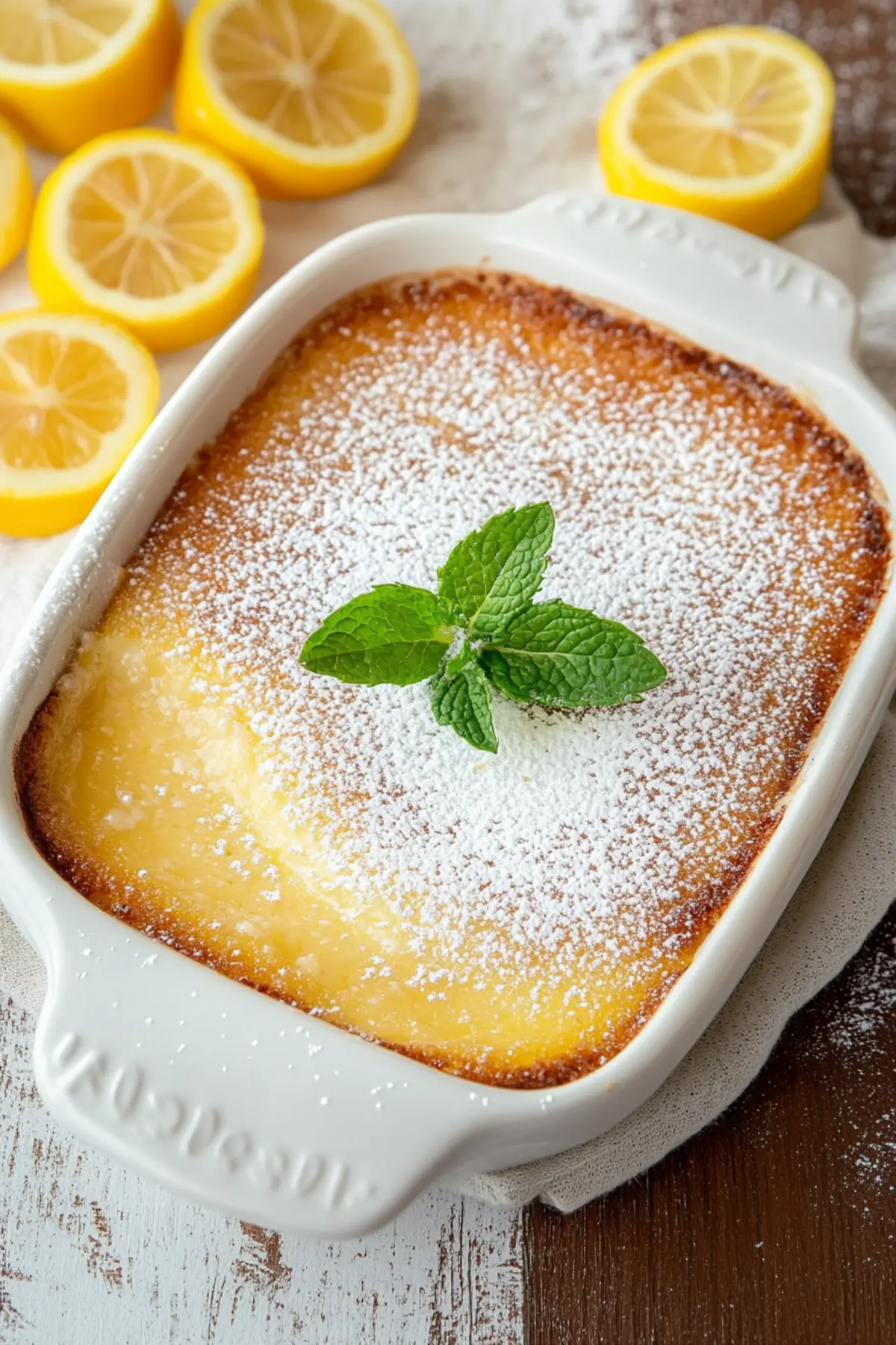 Baked Lemon Pudding