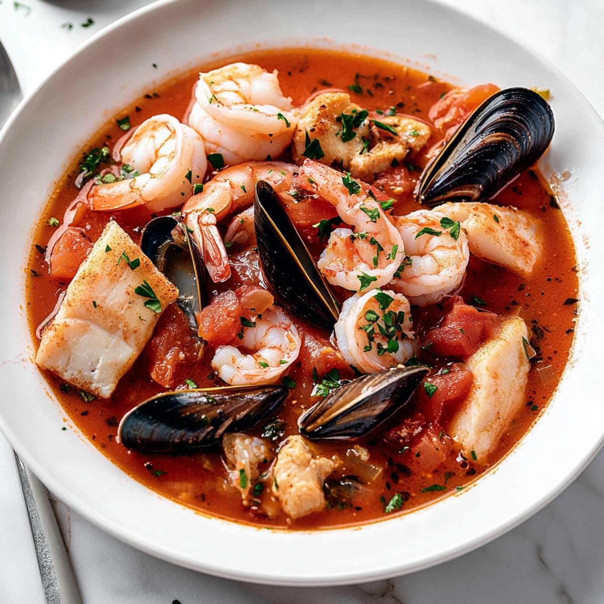 Cioppino Seafood Stew