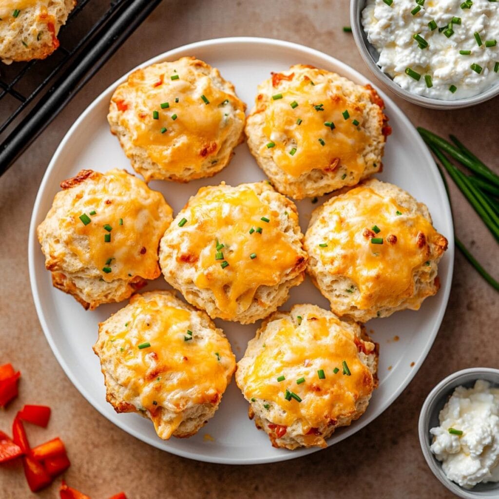 Cottage Cheese Breakfast Biscuits