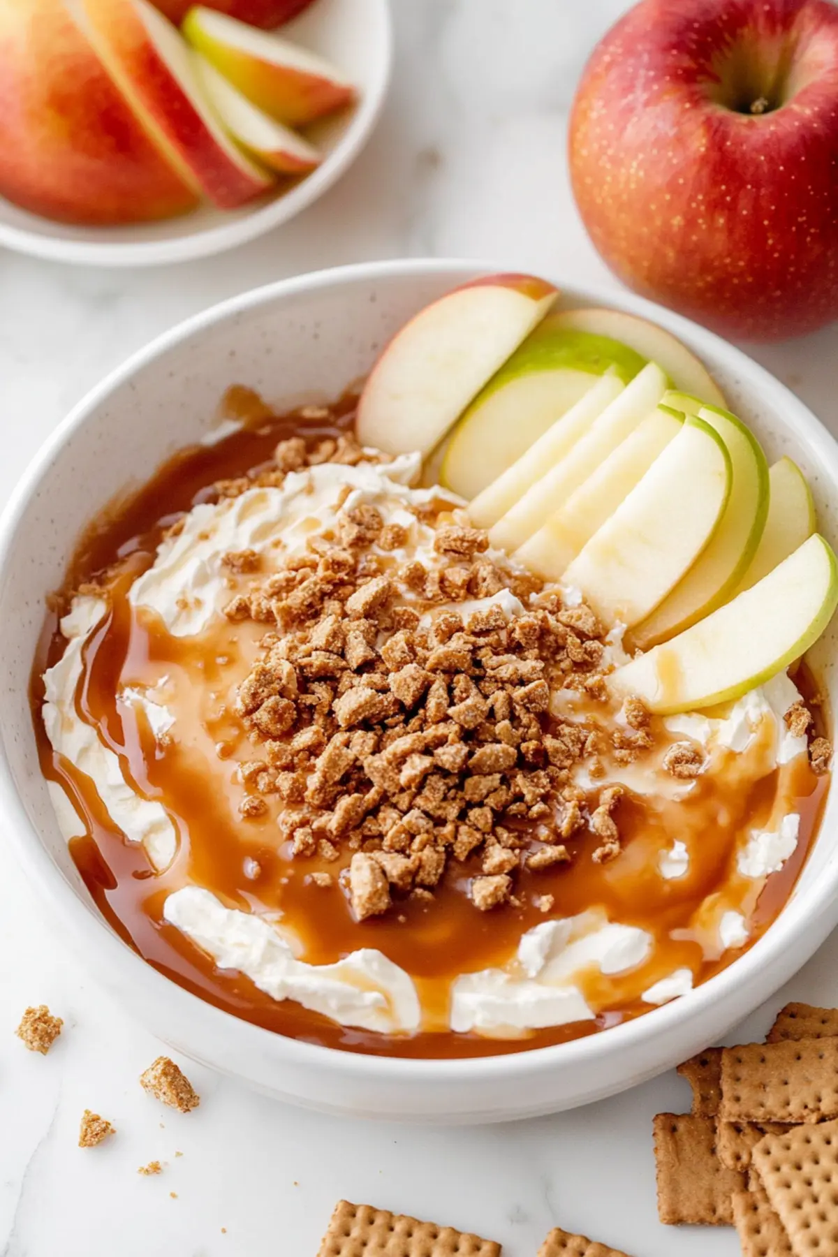 Cream Cheese Caramel Apple Dip